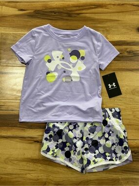 Under Armour Girls  Shorts Set, New